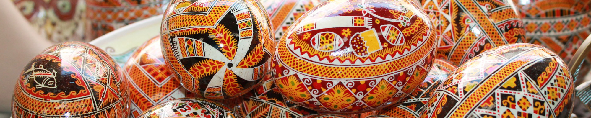 Russian painted eggs