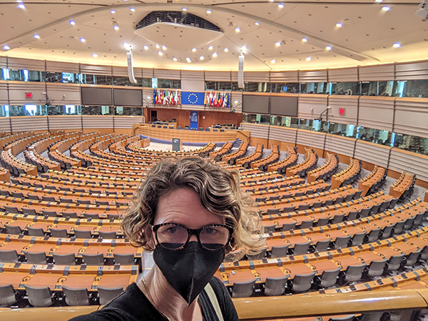 EU Parliament in Brussels