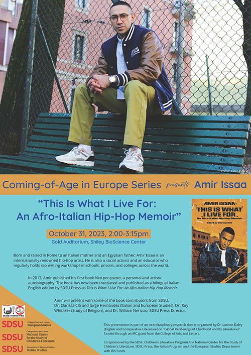 Coming-of-Age in Europe Series presents Amir Issa